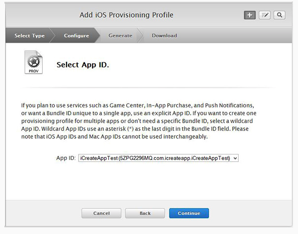 iOS Provisioning Profile